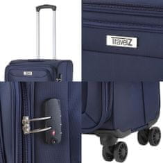 TRAVEL Z Velký kufr Softspinner Blue