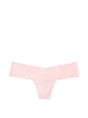 Victoria Secret Dámská tanga Lace-waist Thong Panty XS