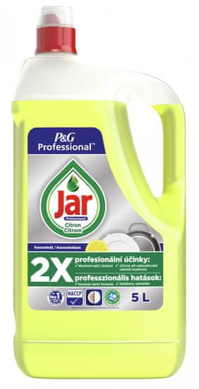 Jar Professional Lemon Koncentrovaný Tekutý Prostředek Na Mytí Nádobí 5l 