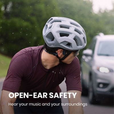  sportos csontvezetéses fejhallgató aftershokz Opnrun Bluetooth IP67 kiváló hangzás dinamikus mély mikrofon handsfree funkciók 8 órás üzemidő egy töltéssel 