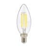 LEDisonka LED vláknová žárovka svíčka E14 4W teplá bílá 2700K 