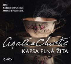 Agatha Christie: Kapsa plná žita - CDmp3 (Čte Růžena Merunková a Otakar Brousek ml.)