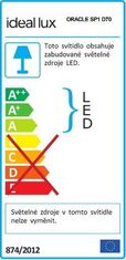 Ideal Lux LED Závěsné svítidlo Ideal Lux Oracle SP1 D70 Bianco 211381 40W 2850lm 70cm bílé