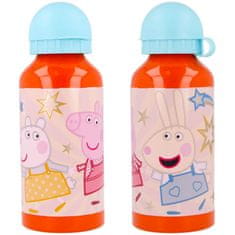 Stor ALU Láhev na pití Prasátko Peppa Kindness 400ml