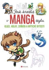 kolektiv autorů: Jak kreslit v manga stylu - Kluci, holky, zvířata a mýtické bytosti