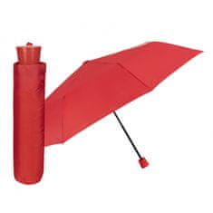Perletti Skládací deštník Economy červený, 96005-03