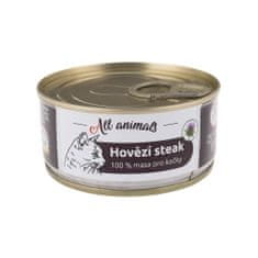 All Animals Konzerva Hovězí steak 100g