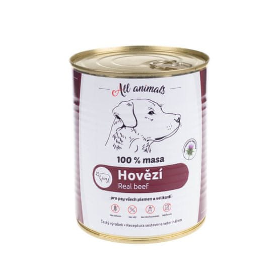 All Animals Konzerva Hovězí mleté 800g