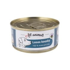 All Animals Konzerva Losos kousky 100g