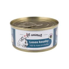 All Animals Konzerva Losos kousky 100g