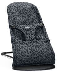 Babybjörn Lehátko Bliss Anthracite Leopard mesh