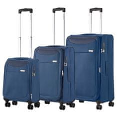 CARRY ON Sada kufrů Air Steel Blue 3-set