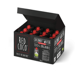 REDCOCO BIO kokosová voda 330ml - 12 balení