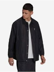 Adidas Černá pánská košilová lehká bunda adidas Originals Coach Jacket XXL