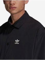 Adidas Černá pánská košilová lehká bunda adidas Originals Coach Jacket L