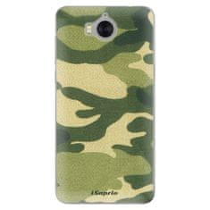 iSaprio Silikonové pouzdro - Green Camuflage 01 pro Huawei Y5 2017/Huawei Y6 2017