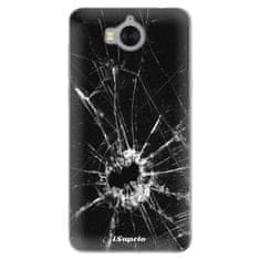 iSaprio Silikonové pouzdro - Broken Glass 10 pro Huawei Y5 2017/Huawei Y6 2017