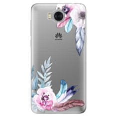 iSaprio Silikonové pouzdro - Flower Pattern 04 pro Huawei Y5 2017/Huawei Y6 2017