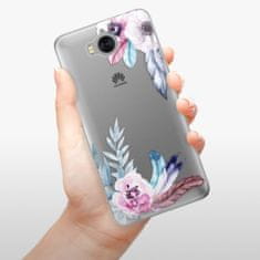 iSaprio Silikonové pouzdro - Flower Pattern 04 pro Huawei Y5 2017/Huawei Y6 2017