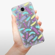 iSaprio Silikonové pouzdro - Feather Pattern 01 pro Huawei Y5 2017/Huawei Y6 2017