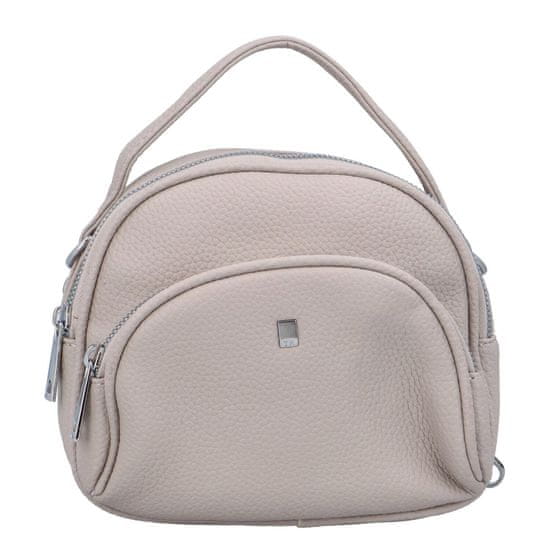 BELLA BELLY Buclatá malá dámská koženková crossbody Nardy, šedá