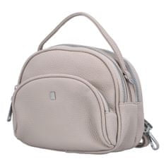 BELLA BELLY Buclatá malá dámská koženková crossbody Nardy, šedá