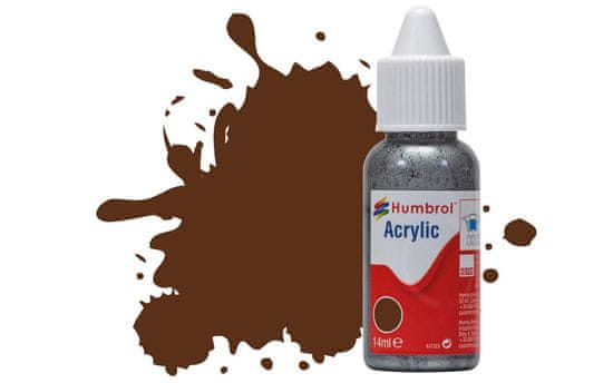 HUMBROL barva akrylová 14ml - No160 German Camouflage Red - Matt - DB0160