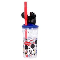 Stor Plastová 3D sklenička s figurkou MICKEY MOUSE, 360ml, 50166