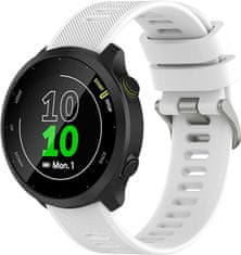 4wrist Řemínek pro Garmin Forerunner - White