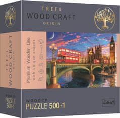 Trefl TREFL Wood Craft Origin puzzle Westminsterský palác, Big Ben 501 dílků