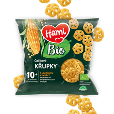 Hami BIO čočkové křupky s lahodnou kukuřicí 8x20 g