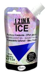 Aladine Poloprůhledná barva Izink Ice 80 ml - frostbite tm. modrá