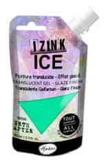 Aladine Poloprůhledná barva Izink Ice 80 ml - glacier green modrozelená