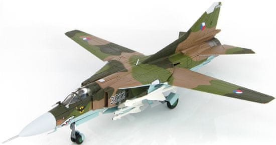 Hobby Master MiG-23MF Flogger-B, české letectvo, 1. stíhací letecký pluk České Budějovice, 1994, signovaná edice, 1/72