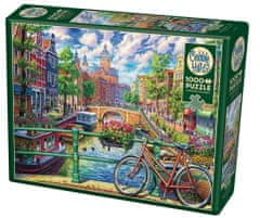 Cobble Hill Puzzle Průplav v Amsterdamu 1000 dílků