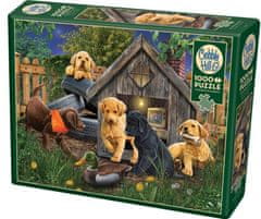 Cobble Hill Puzzle U psí boudy 1000 dílků