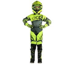 XRC MX Pablo Youth jersey fluo/grey, vel. 3Y-4Y