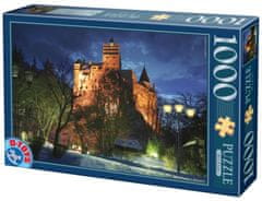 D-Toys Puzzle Hrad Bran v noci, Rumusko 1000 dílků