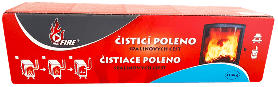 Mr.FIRE čistící poleno spalinových cest 1100 g