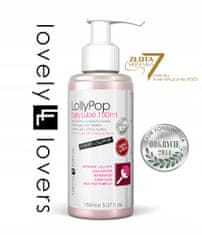 Lovely Lovers LollyPop Tasty Lube chutná jako gelový lubricant s příchutí 150ml