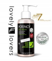 Lovely Lovers Potency gel Lovely Lovers gel pro potenciály silné erekce ecruce 150ml