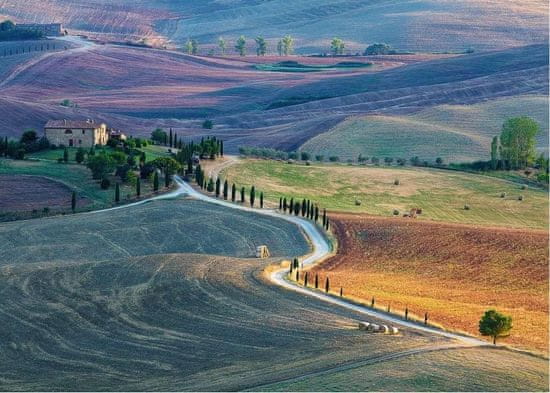 Ravensburger Puzzle Farma Terrapille, Pienza, Siena, Toskánsko 1000 dílků