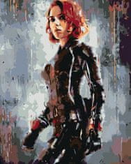 ZUTY Diamantové malování - AVENGERS BLACK WIDOW II 40x50 cm vypnuté plátno na rám