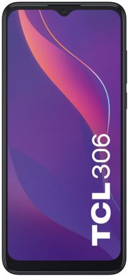 TCL 306 velký bezrámečkový displej Mini-notch IPS LCD displej trojnásobný fotoaparát s velkým rozlišením výkonný procesor čtečka obličeje OS Android 11 Go filmový obraz vylepšená kvalita obrazu velký dispelj NXTVISION velkokapacitní baterie dlouhá výdrž Mediatek Helio G25 LTE připojení FaceKey čtečka otisku prstů OS Android 12