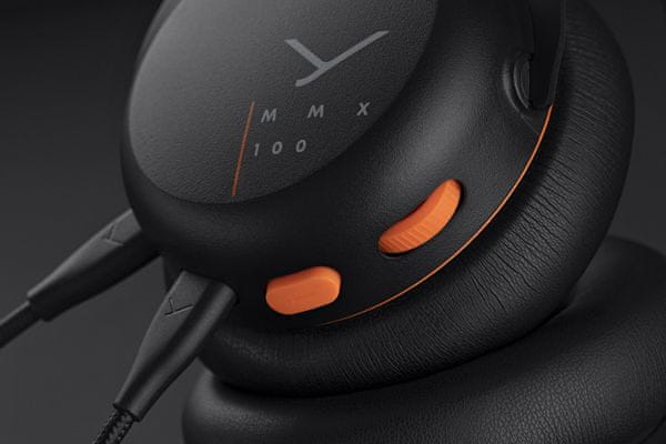  extra výkonné náhlavné herné slúchadlá beyerdynamic mmx-100 vynikajúci zvuk mäkké náušníky káblové pripojenie mikrofón s rušením hluku na pozadí 