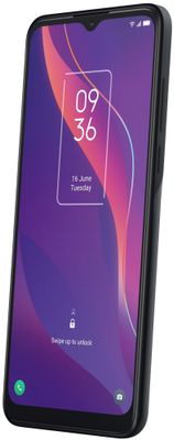 TCL 306 velký bezrámečkový displej Mini-notch IPS LCD displej trojnásobný fotoaparát s velkým rozlišením výkonný procesor čtečka obličeje OS Android 11 Go filmový obraz vylepšená kvalita obrazu velký dispelj NXTVISION velkokapacitní baterie dlouhá výdrž Mediatek Helio G25 LTE připojení FaceKey čtečka otisku prstů OS Android 12