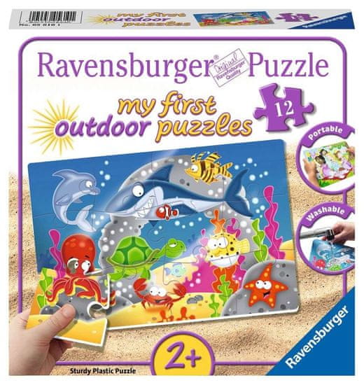 Ravensburger Moje první outdoor puzzle Podmořská zábava 12 dílků