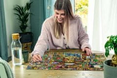 Ravensburger Puzzle Bizarní knihovna 2, 1000 dílků