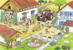 Ravensburger Puzzle Den na farmě 2x24 dílků