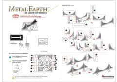 Metal Earth 3D puzzle Most Golden Gate (zlatý)